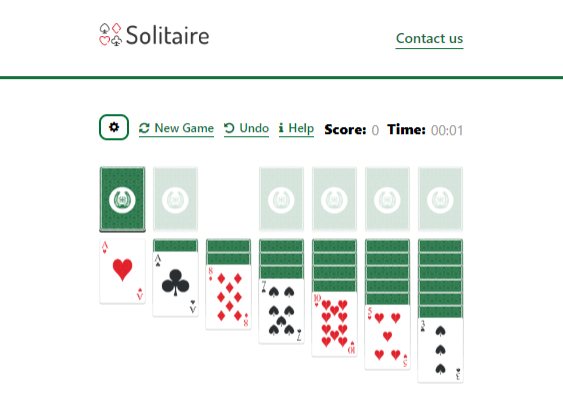 Play Classic Solitaire Online For Free | Playsolitaire