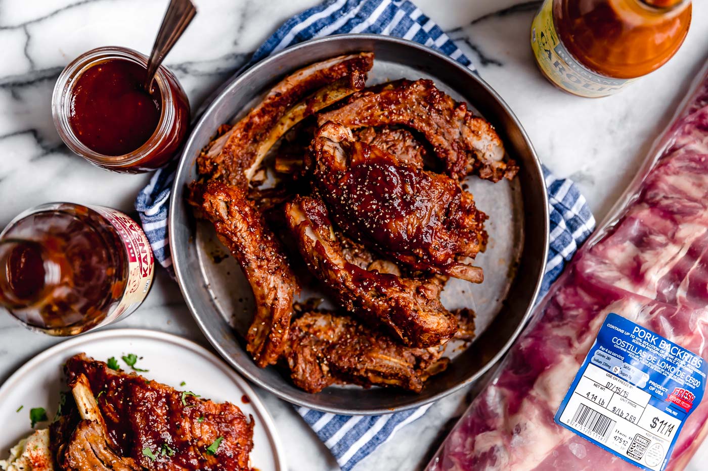 Pressure Cooker Baby Back Ribs Recipe plays well with butter