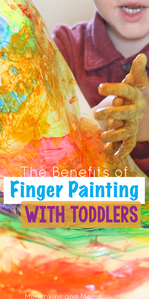 Finger Painting with Toddlers Munchkins and Moms