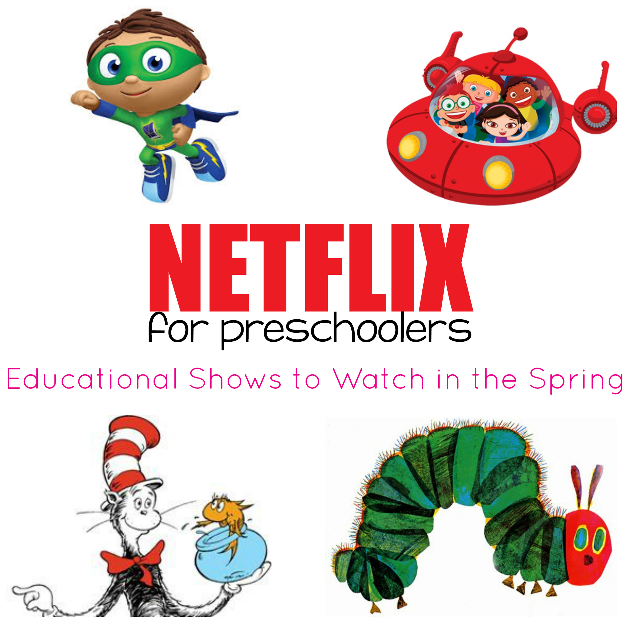 Preschool Netflix Shows for the Spring Munchkins and Moms