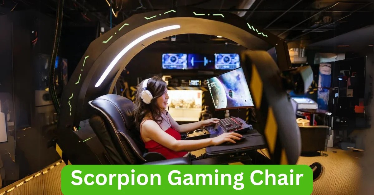 Scorpion Gaming Chair Comfort and Style for the Ultimate Gaming Experience.
