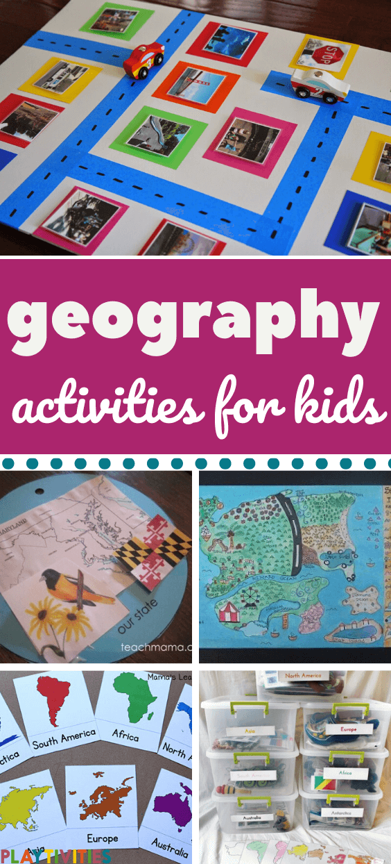 11 Surprising activities that teach kids geography - Playtivities