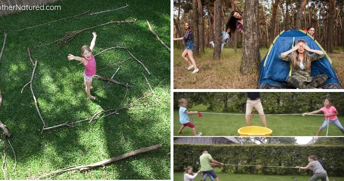 32 Family Camping Games and Activities for Outdoor Fun Playtivities
