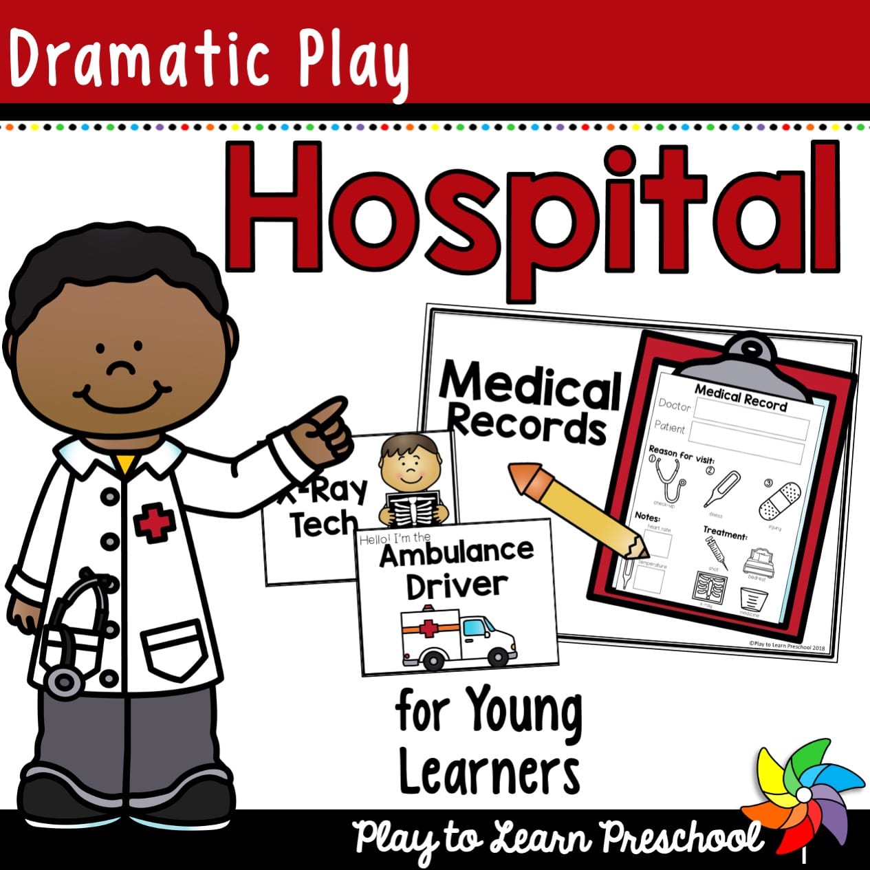 Hospital Dramatic Play Printables Free
