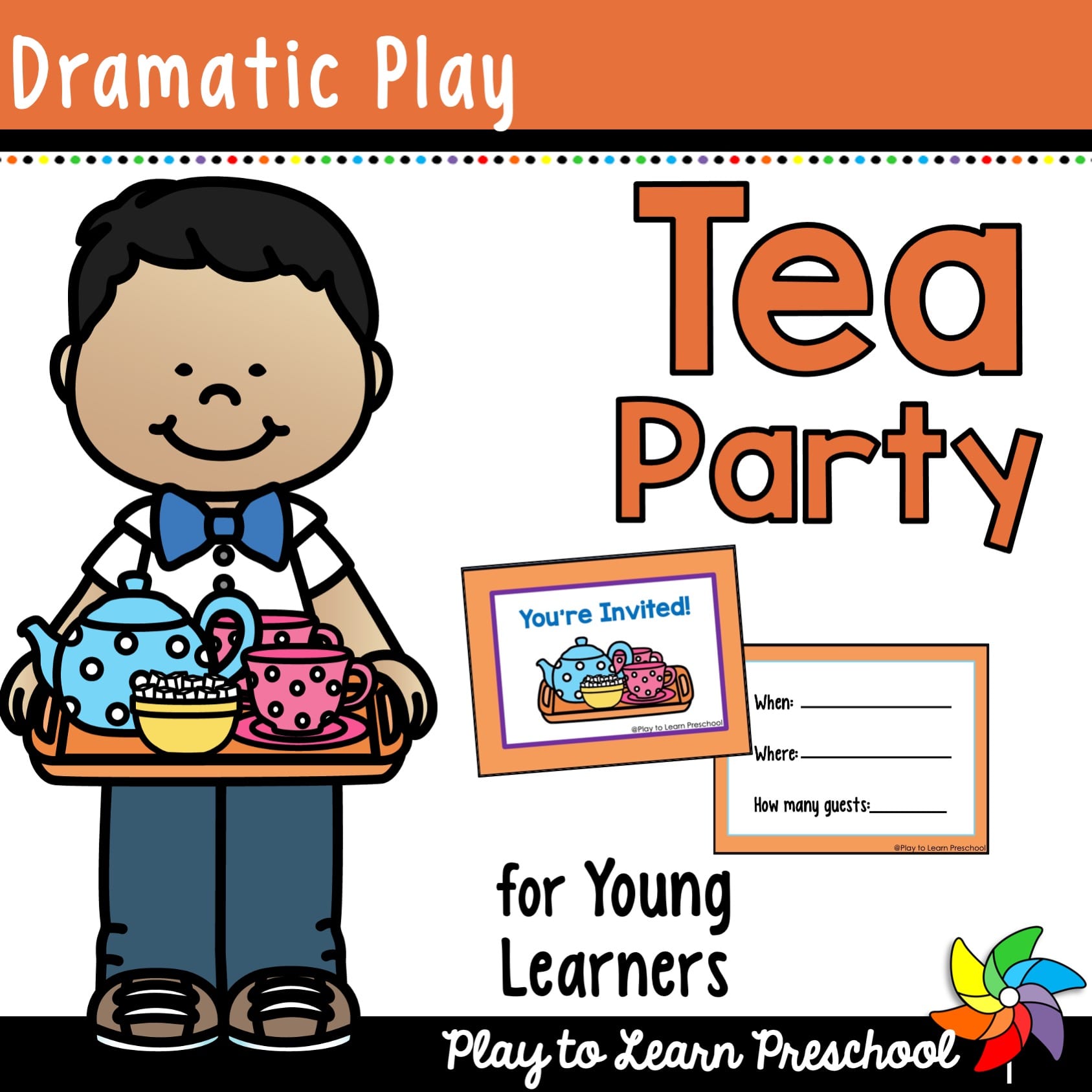 Tea Party Dramatic Play for Young Learners Play to Learn Preschool
