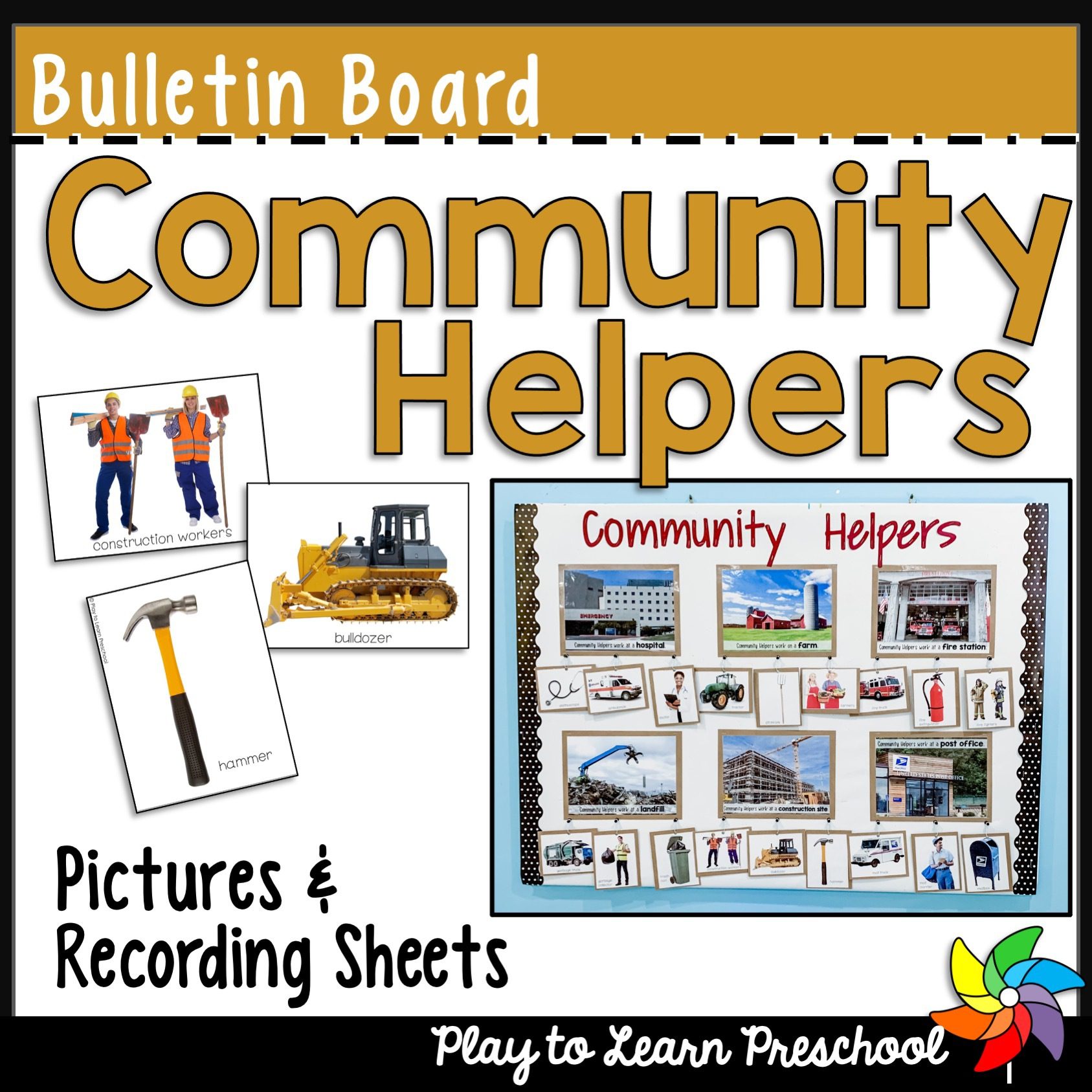 Fun Community Helper Displays for Schools & Classrooms