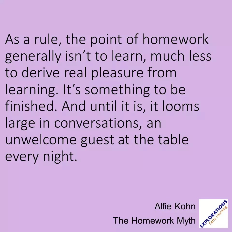 The Homework Myth Quote 02746 Playvolution HQ