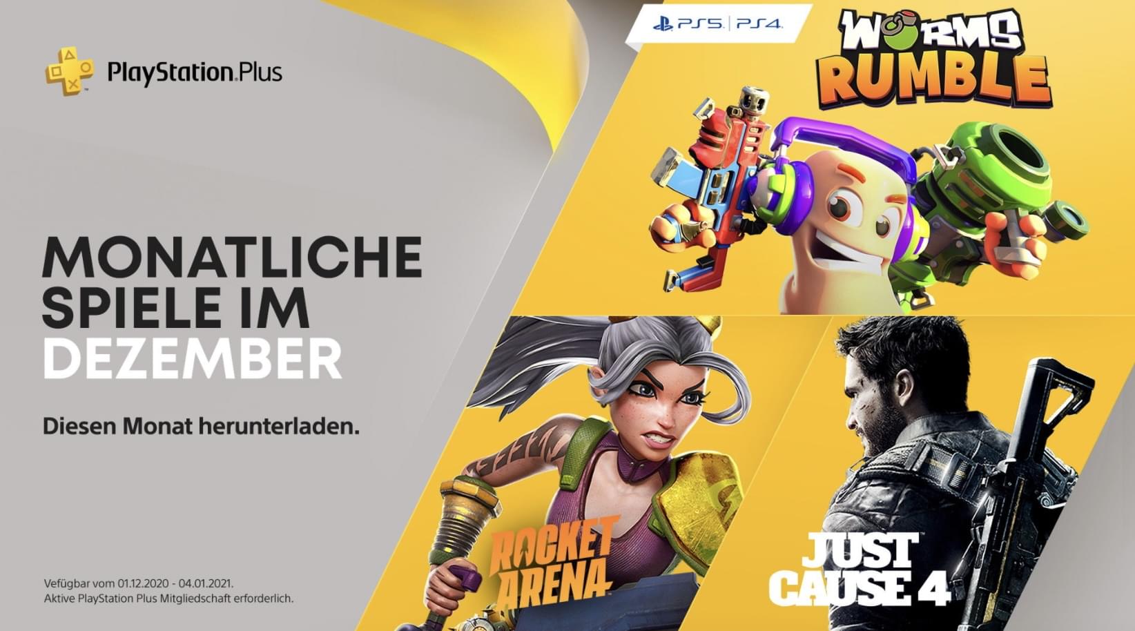 PlayStation Plus Spiele für Dezember 2020 enthüllt Playwave