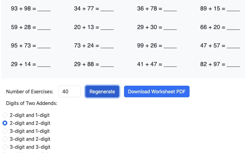 Dynamic Division Worksheet Generator: Personalized Practice for