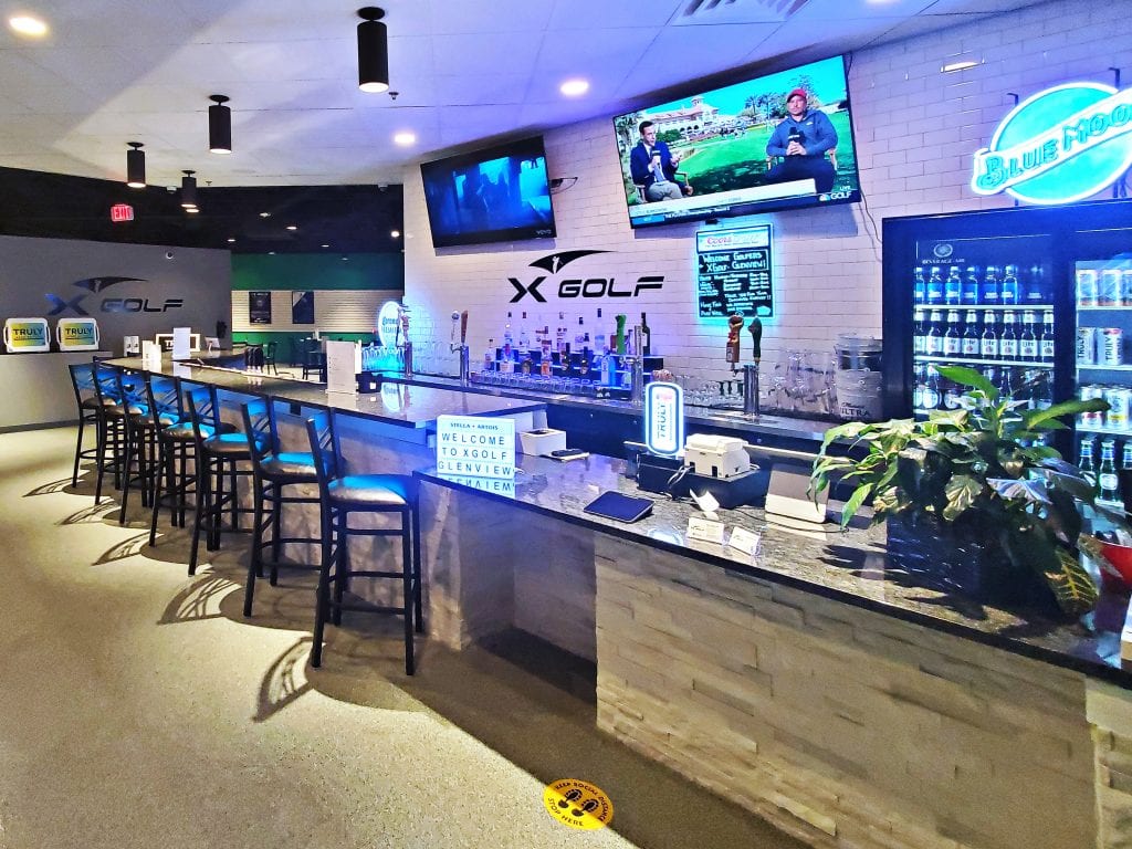 Broadview Hts XGOLF Indoor Golf Simulator Virtual Golf Course
