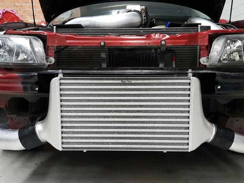 600x300x76 Swept Back Series Intercooler 900hp Plazmaman