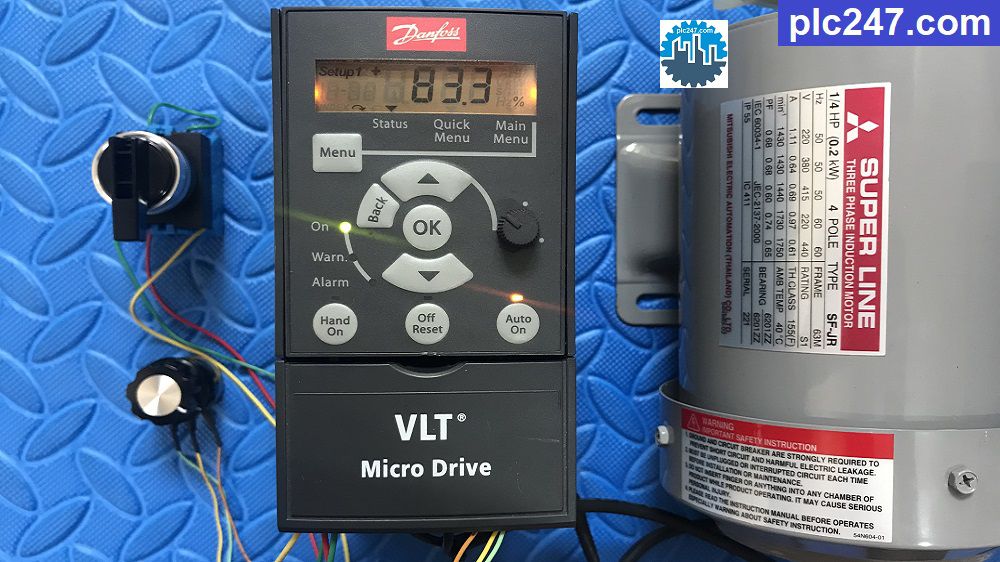 [Tutorial] Danfoss FC51 Setting Example