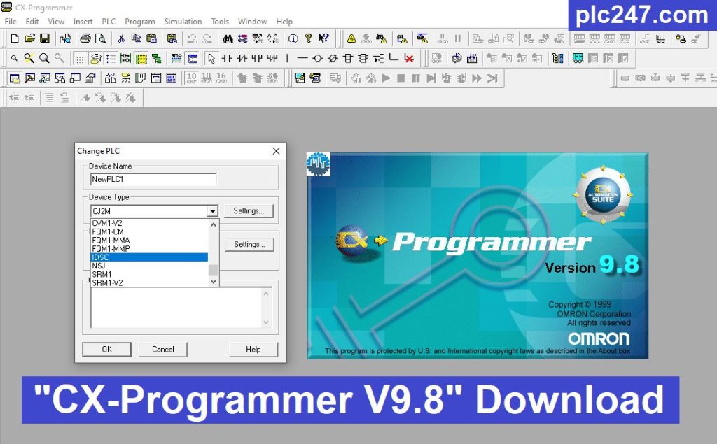 [Download] CX-Programmer V9.8 (GoogleDrive Link) - plc247.com
