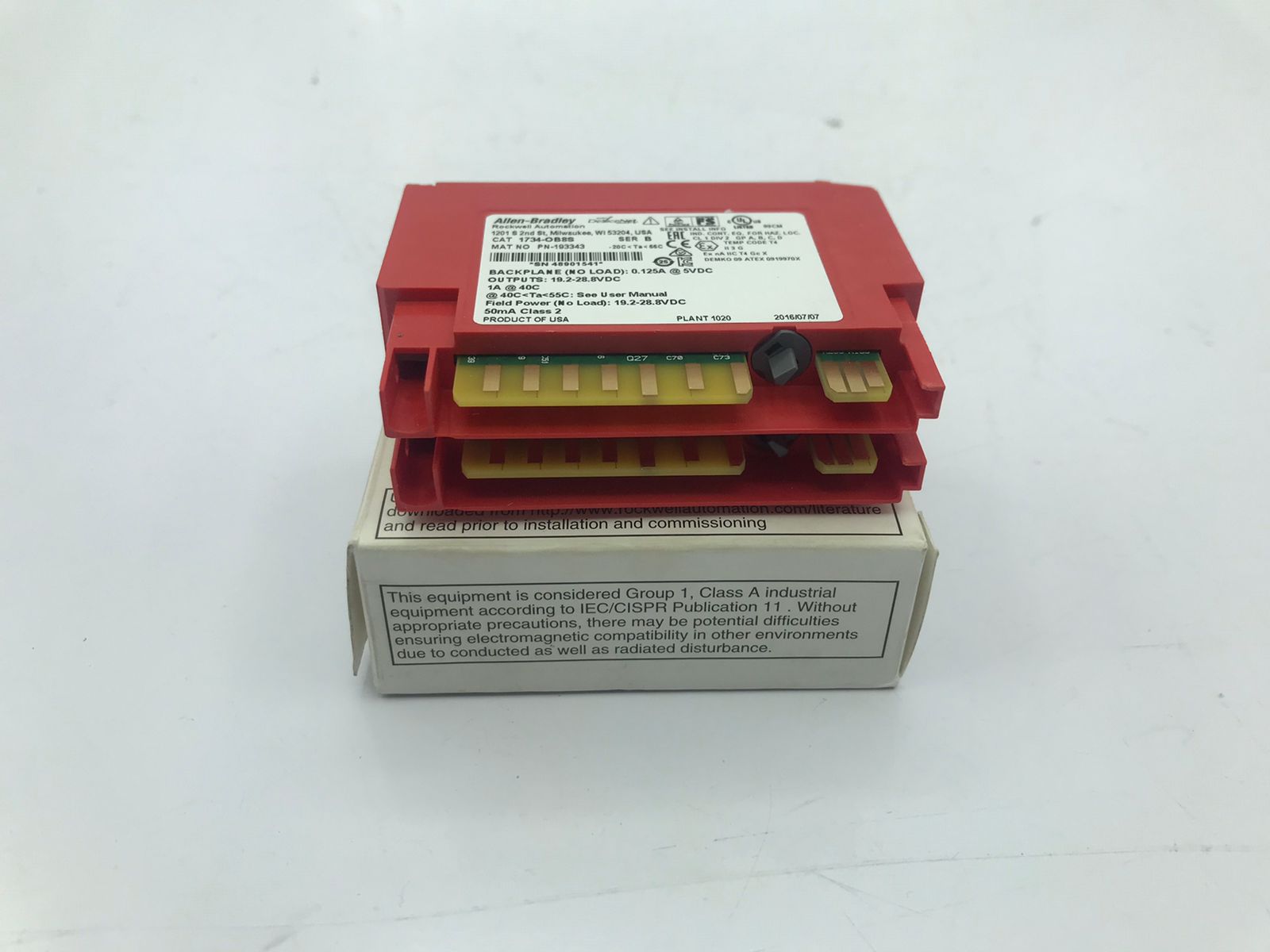 AB 1734OB8S 1734OB8S Point I/O ser.B / 8 Channel Safety Sourcing Output Module PLC COMPANY