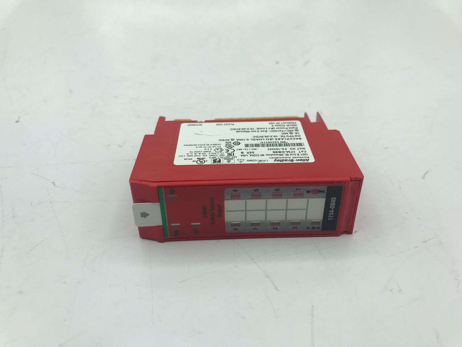AB 1734OB8S SER. B 19.228.8VDC 8A UNMP PLC COMPANY