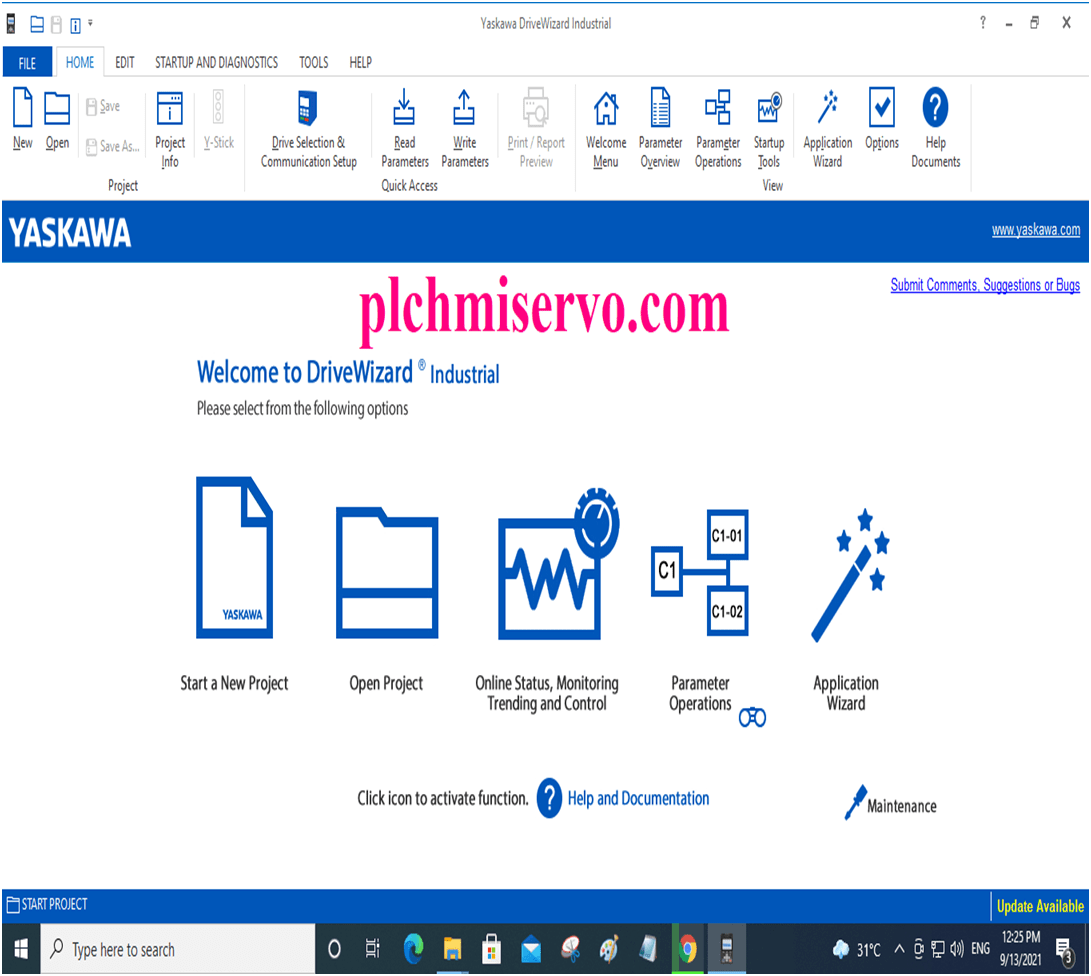 [Download] DriveWizard Industrial V2.1 Yaskawa Inverter Software