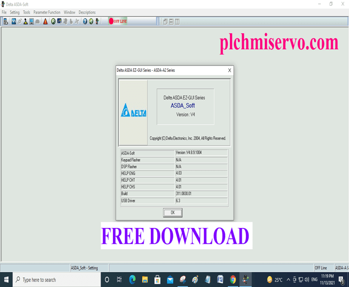 [Download] ASDA Software Download V4.08.09 Delta Servo