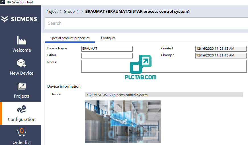 Tia selection tool Download bản mới nhất PLC Tab