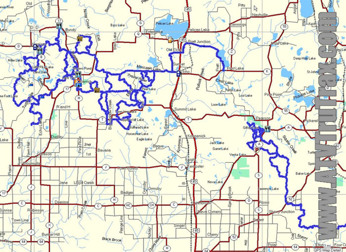 Lincoln County Langlade County ATV Trails GPS Maps Other Files