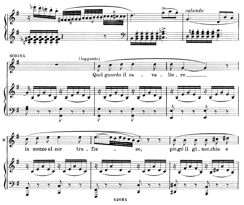 Quel guardo il cavaliere...So anch'io la virtù magica Cavatina for