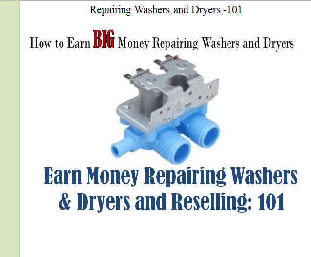 Repairing Washers and Dryers 101 eBooks Self Help