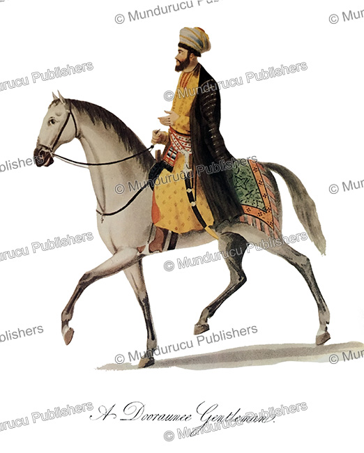 A Dooraunee gentleman, Afghanistan, Mountstuart Elphinstone, 1815