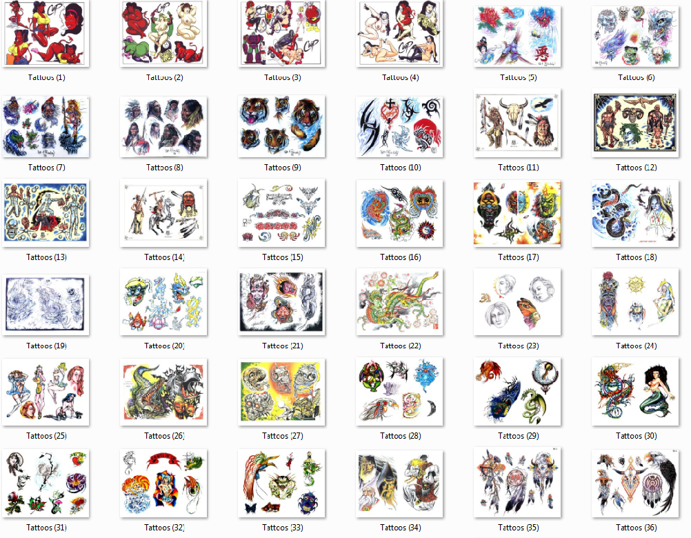 500 Best High Quality Tattoo Designs Photos and Images Fashion