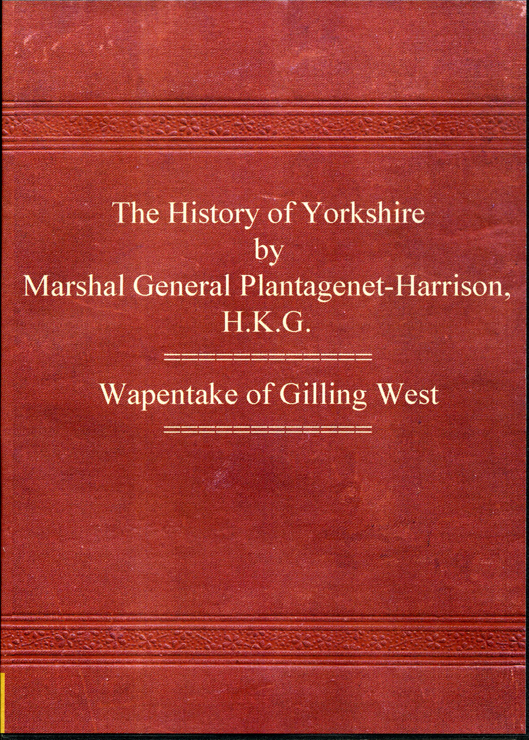 The History of Yorkshire eBooks Reference