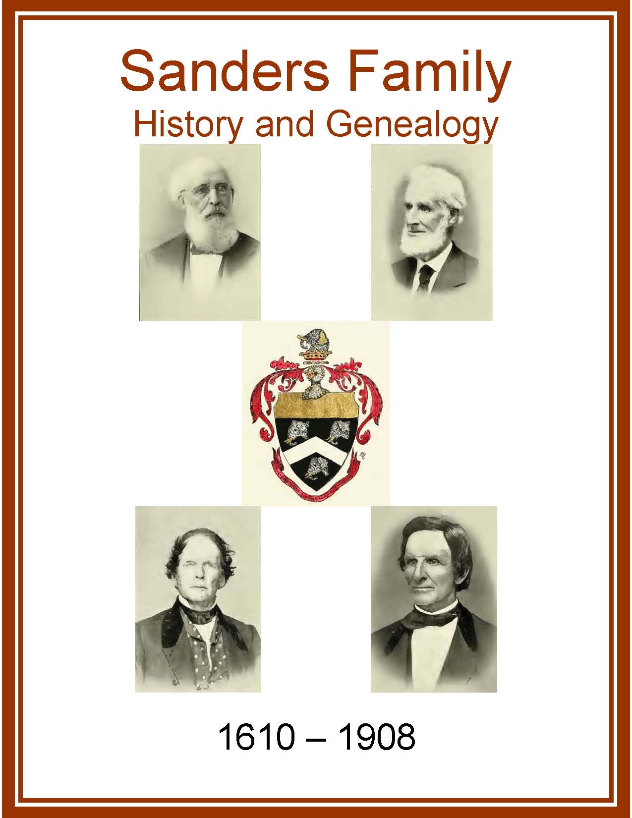 Sanders Family History and Genealogy eBooks History