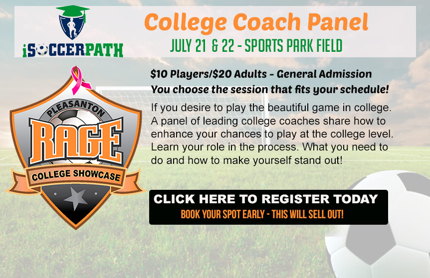 Pleasanton RAGE Competitive and Recreational Youth Soccer Club for Girls