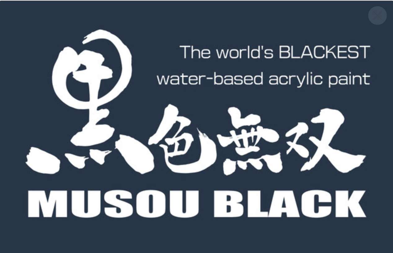Musou Black The Blackest Black Paint in the World