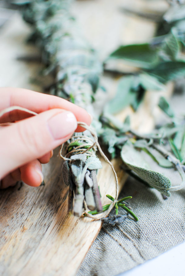 Homemade Sage Bundle + Smudging Please Consider