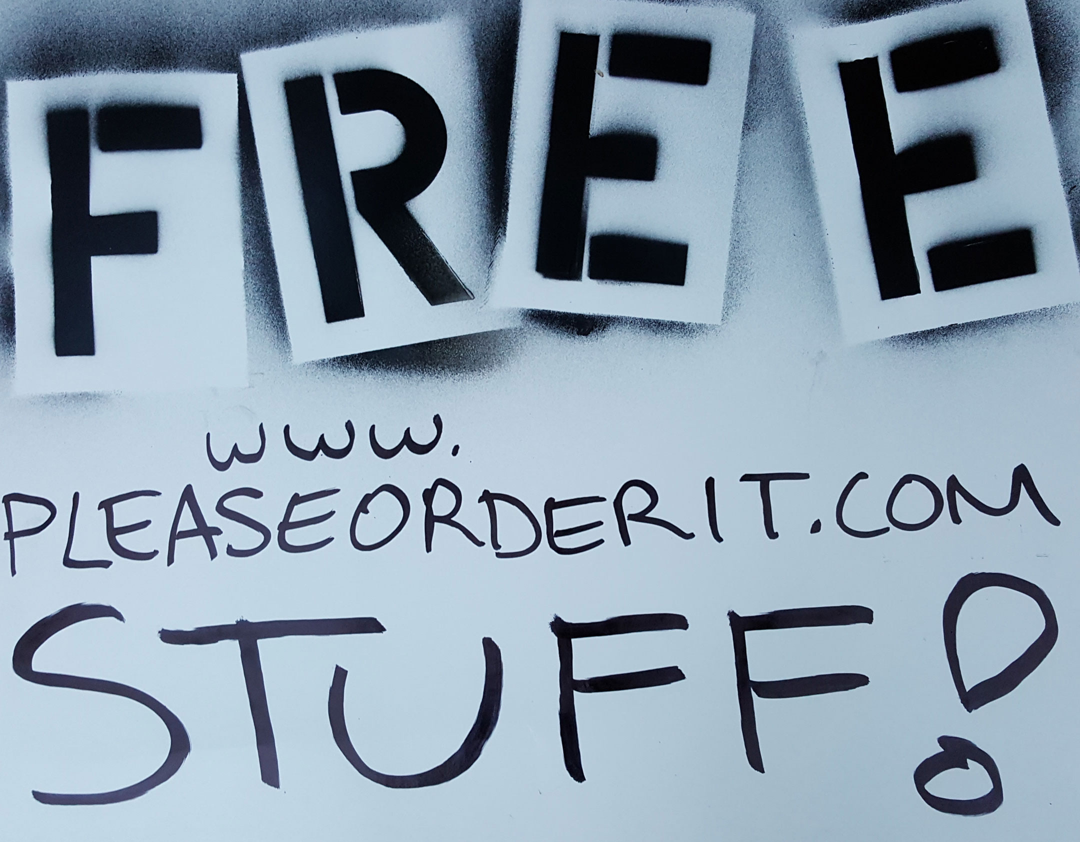 Free stuff absolutely free, Please Order It!