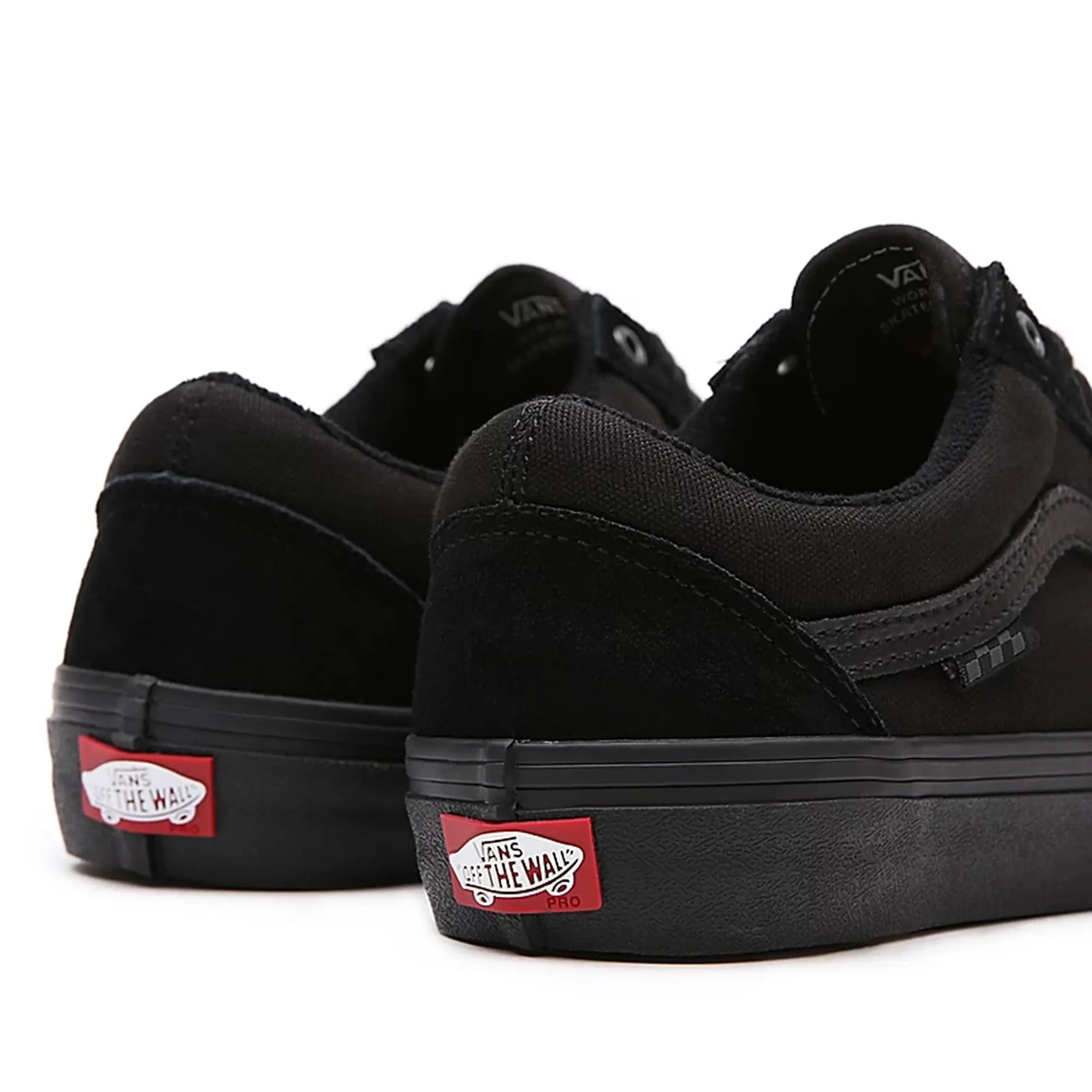 Vans Skate Black Black Scarpa Old Skoolshoes skateboarding pro