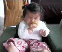 Babies Tasting Lemons For The First Time 14 Gifs