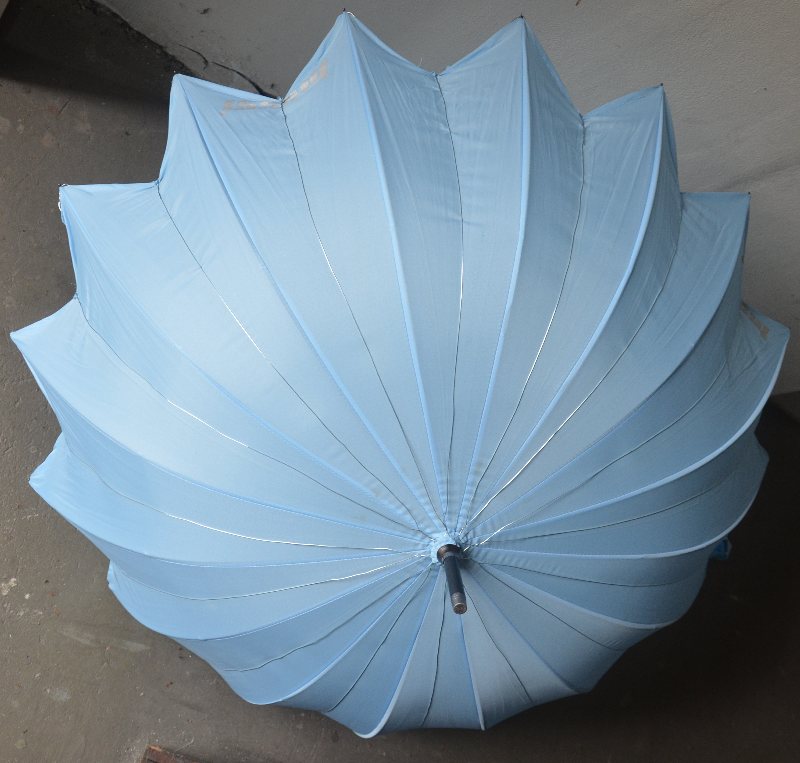 Pleated Structures Pleated umbrellas