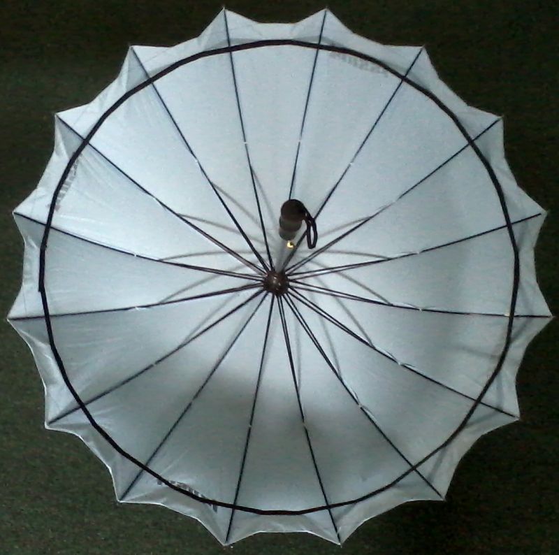 Pleated Structures Pleated umbrellas