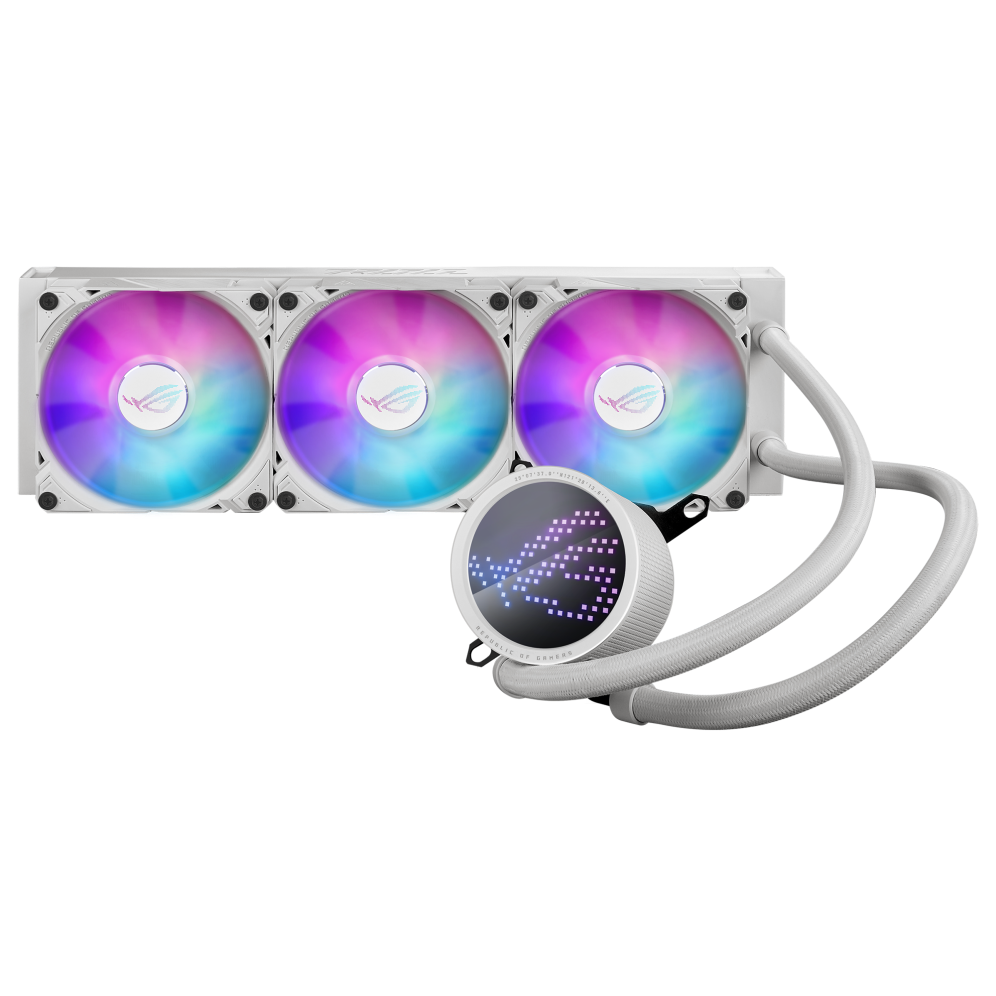 ASUS ROG Ryuo III 360 ARGB 360mm AIO CPU Cooler White PLE Computers