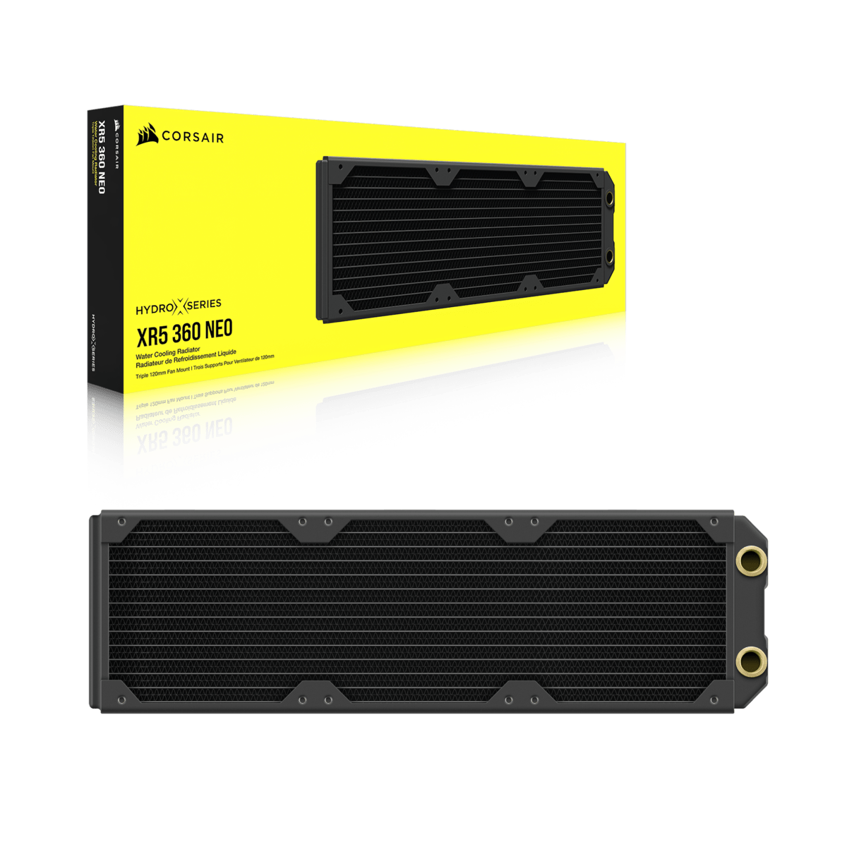 Corsair Hydro X Series XR5 NEO 360mm Water Cooling Radiator PLE Computers