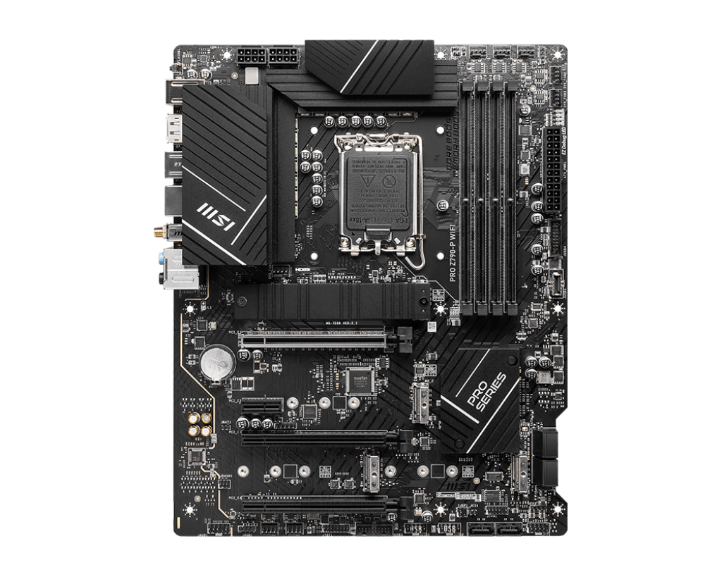 MSI PRO Z790-P WiFi LGA1700 ATX Desktop Motherboard | PLE Computers