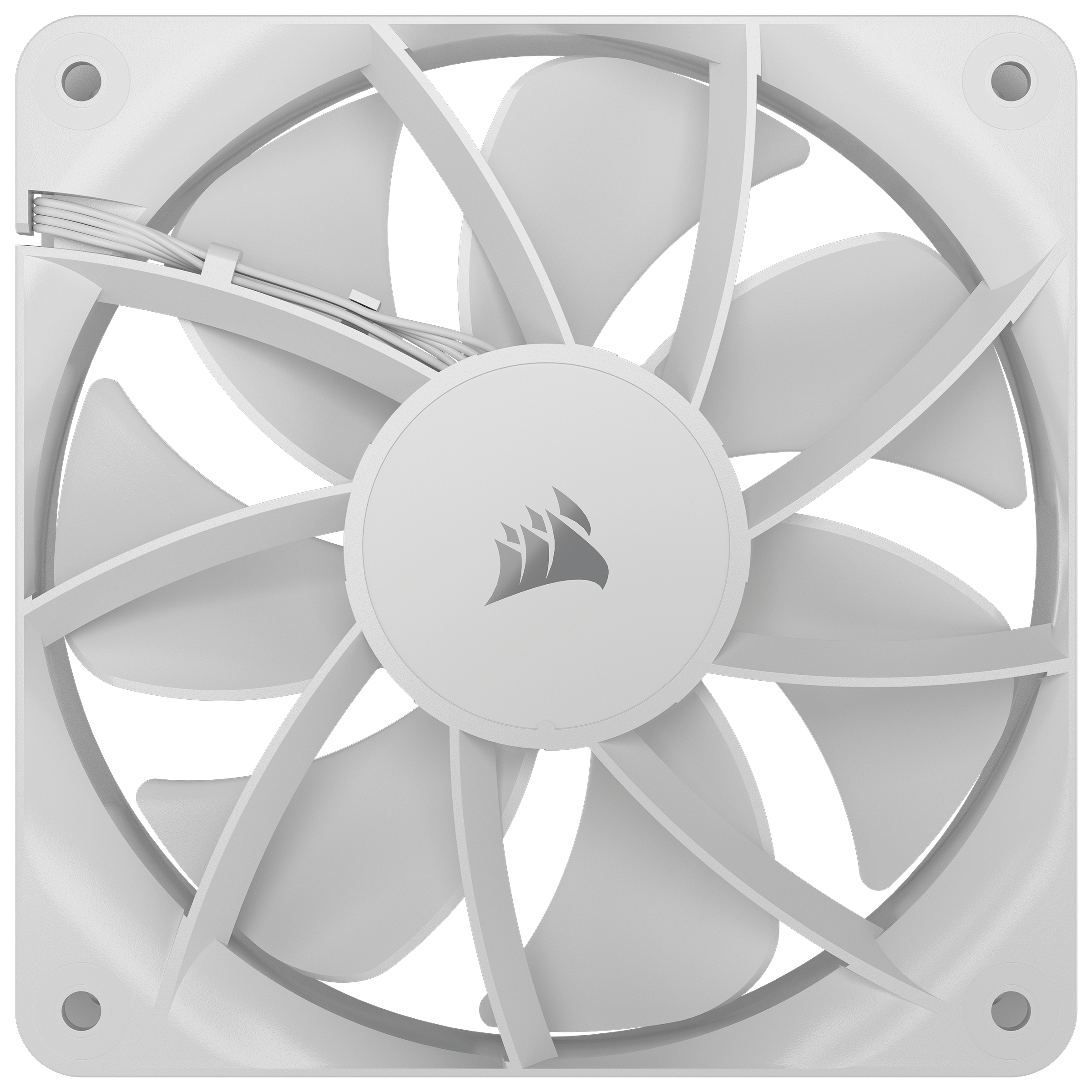 Corsair RS120 120mm PWM Fan Single Pack White PLE Computers