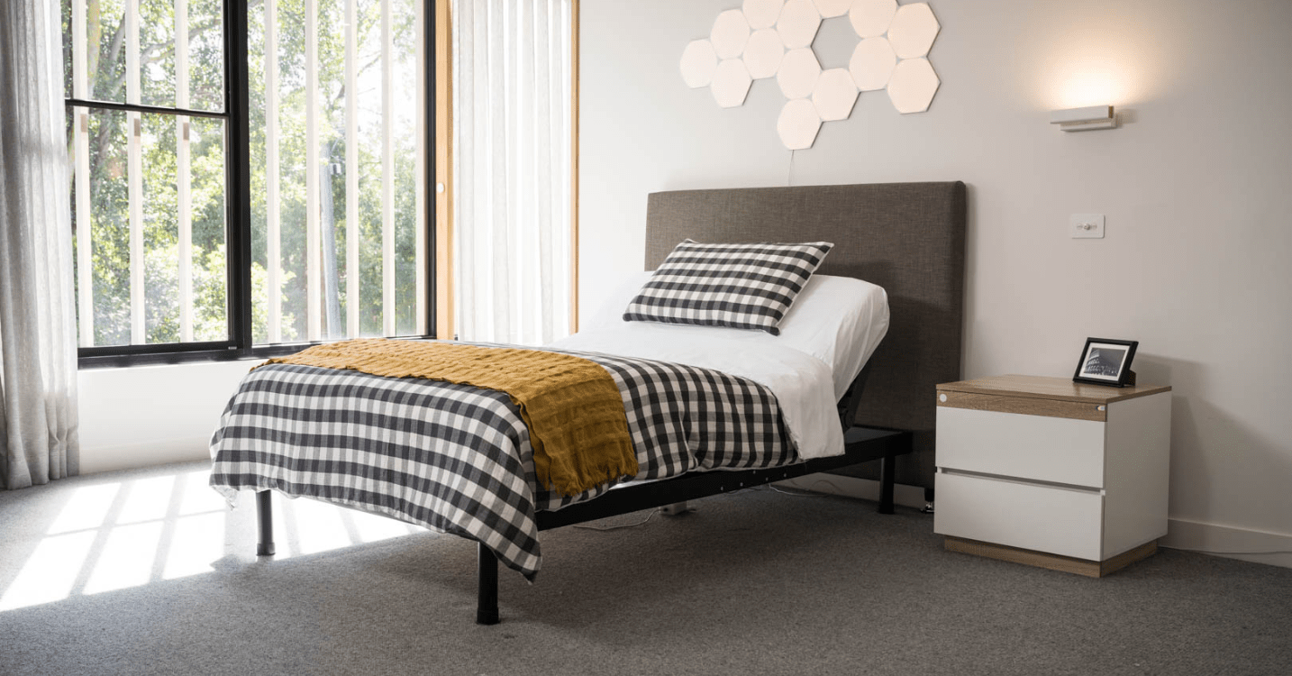 Care Home Bundle PLEGACare King Single Plus Adjustable Bed Plega