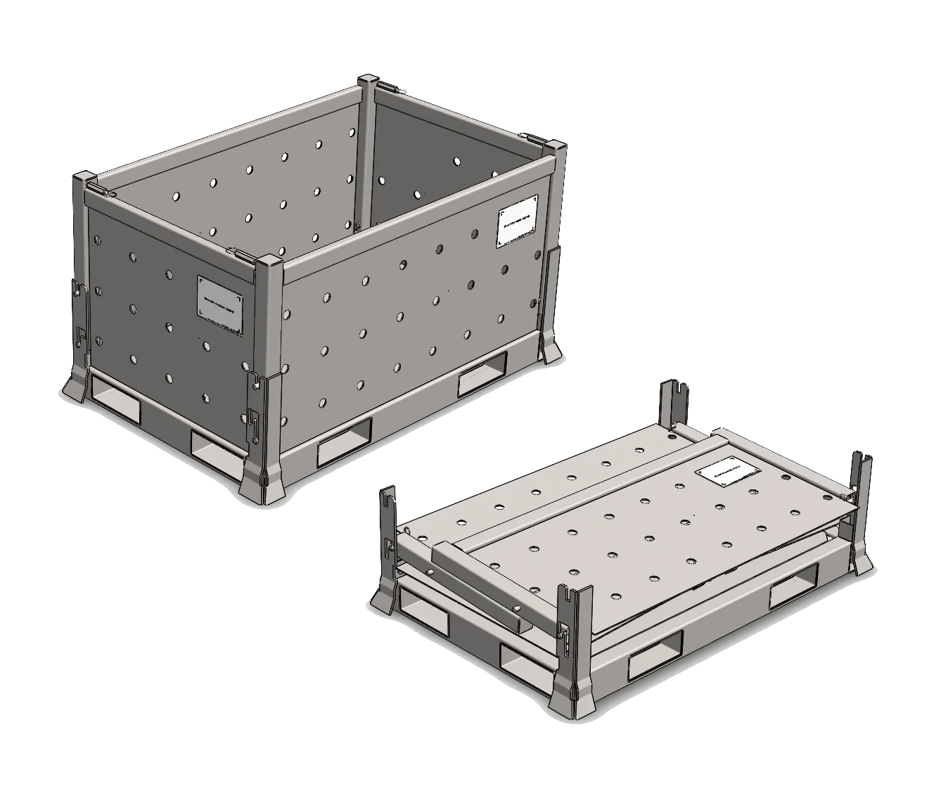 Container Fabricator Collapsible Bins