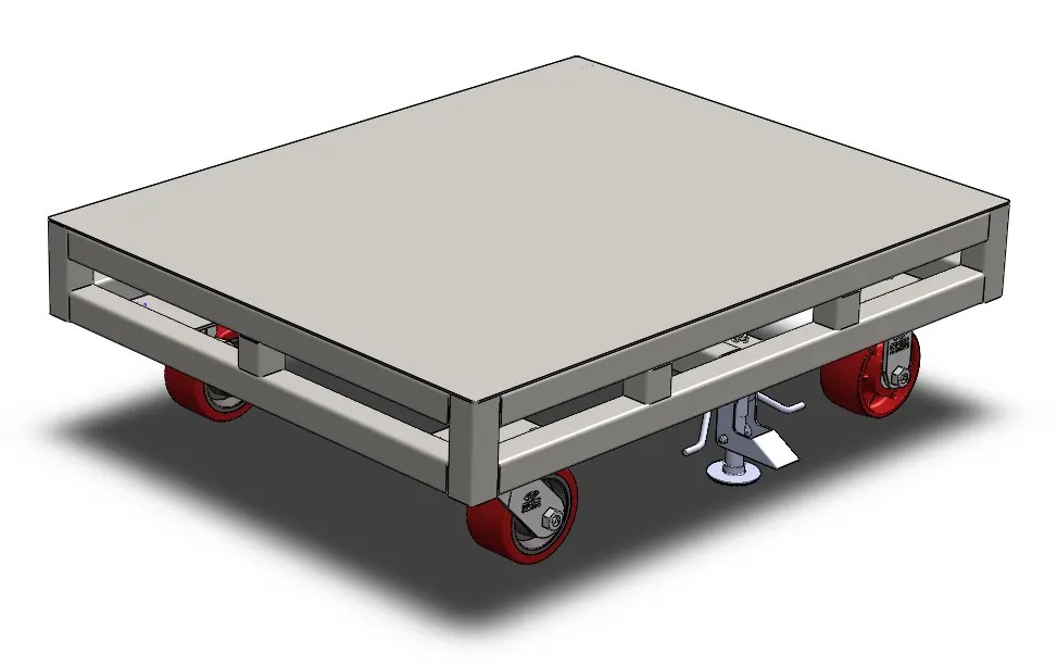 Custom Material Heavy Duty Handling Carts
