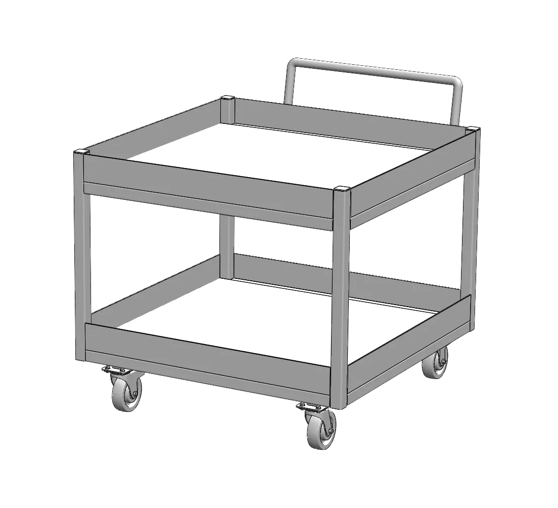 Custom Metal Cart Transport, Organize, Optimize