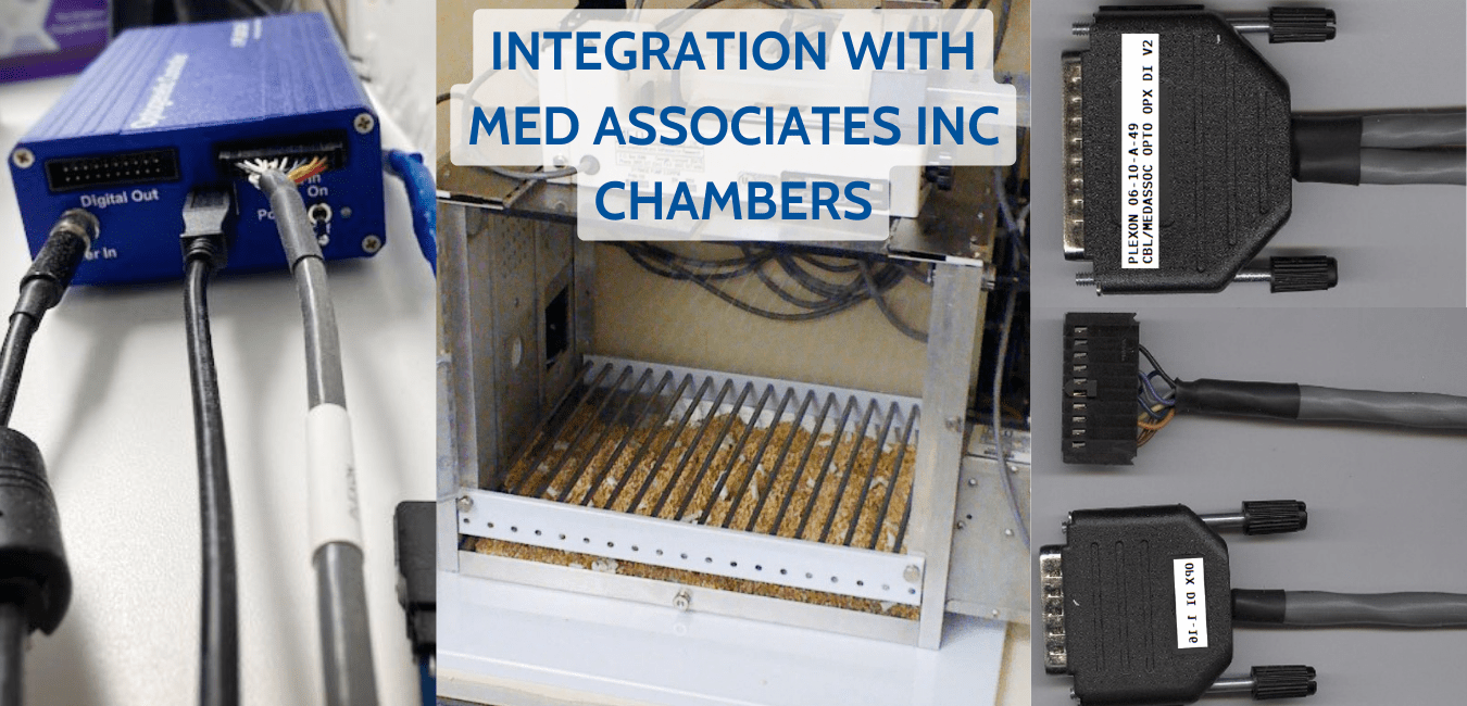 Integration with Med Associates Chambers Plexon