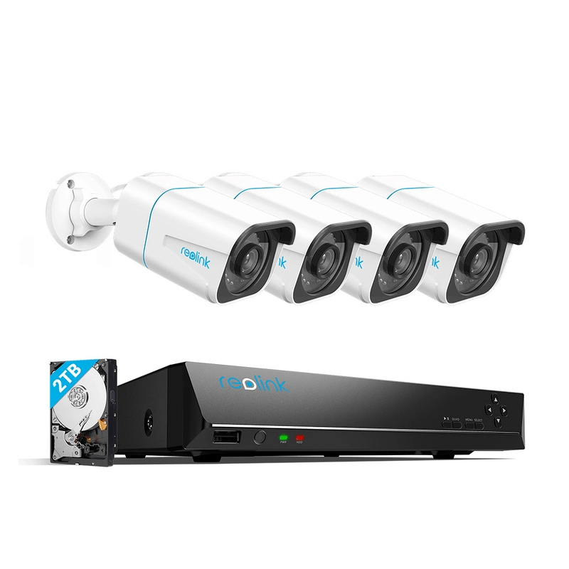 Reolink RLK8810B4A 2TB Smart 4K Security Camera Kit Plexus Computing