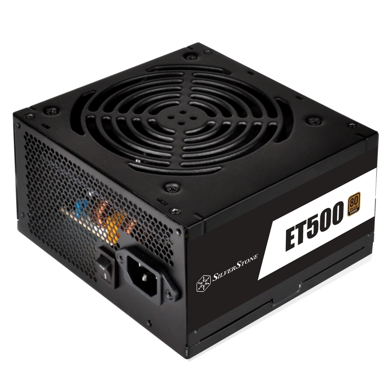 SilverStone ET500 80+ Bronze Rated Power Supply Plexus Computing