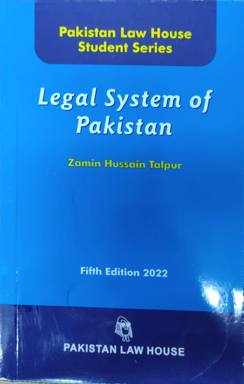 Legal System of Pakistan Pakistan Law House