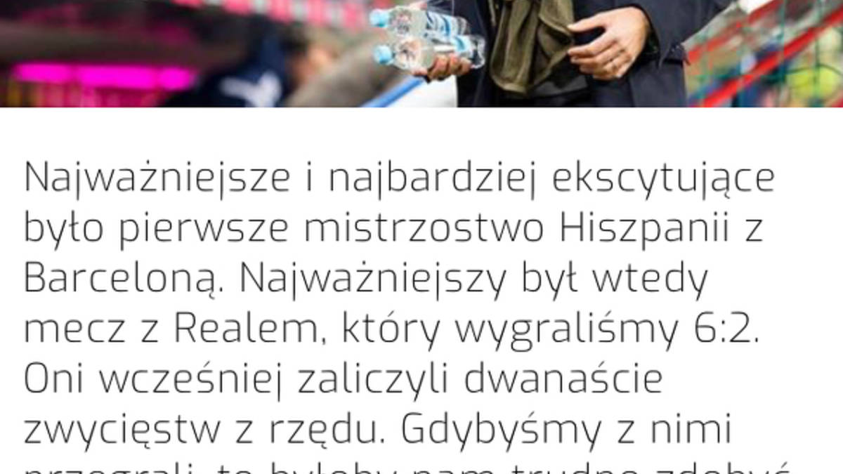 Guardiola wskazał najlepszy i najgorszy moment w swojej karierze